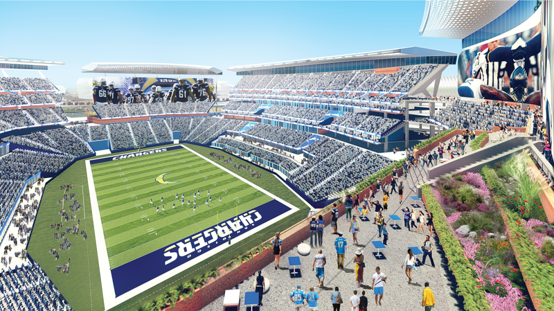 Illustration for article titled San Diego Offers $350 Million In Public Money For A New Chargers Stadium, NFL Wants More